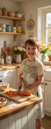 Rabbit apron child