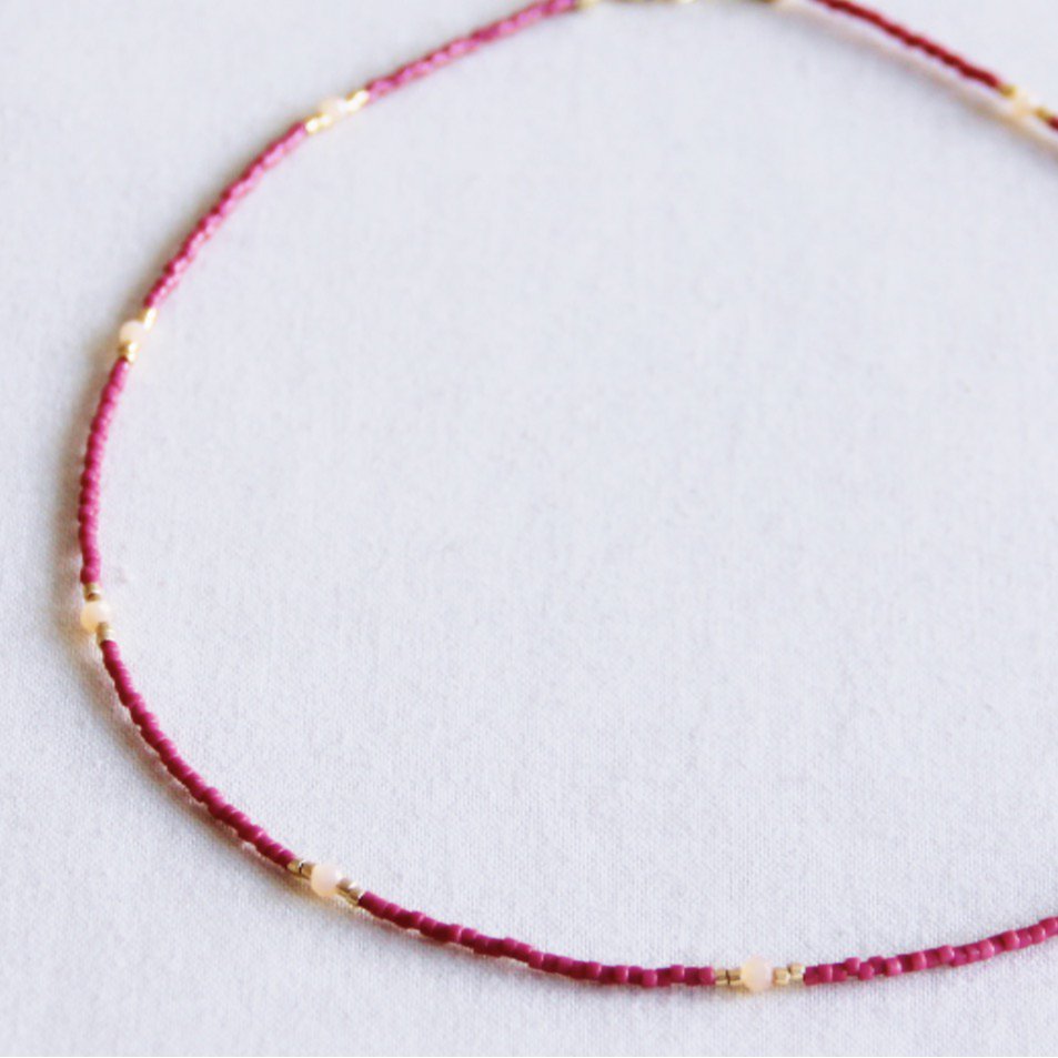 Miyuki ketting - Honingbelgeluk