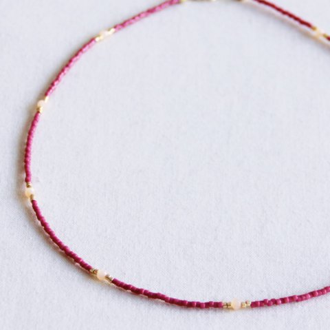 Miyuki ketting - Honingbelgeluk