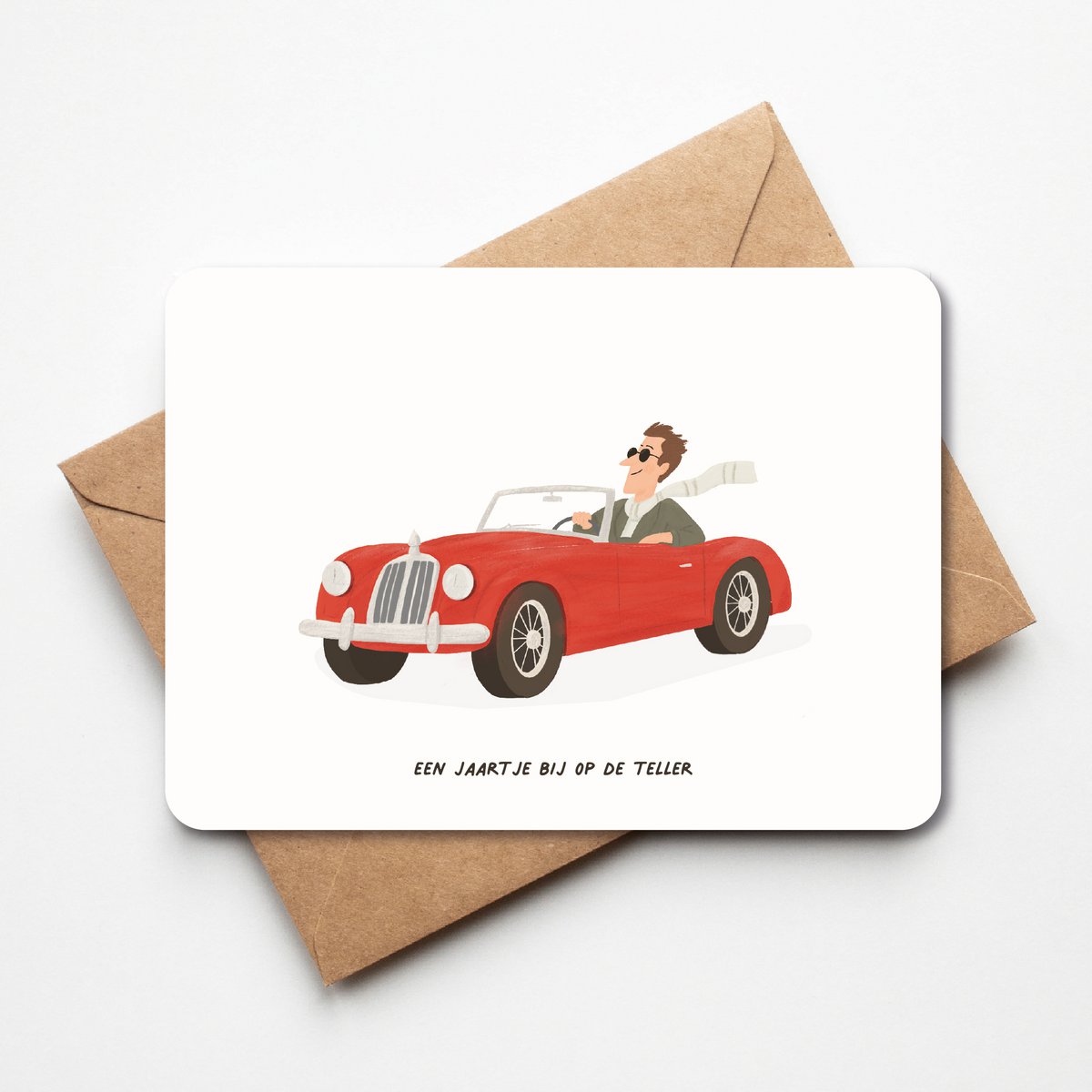 Verjaardagskaart | Oldtimer
