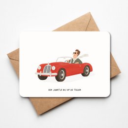 Verjaardagskaart | Oldtimer