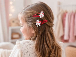 Fermagli per capelli a tema natalizio - Lama di Natale