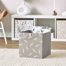 Storage box "Feather", fleece