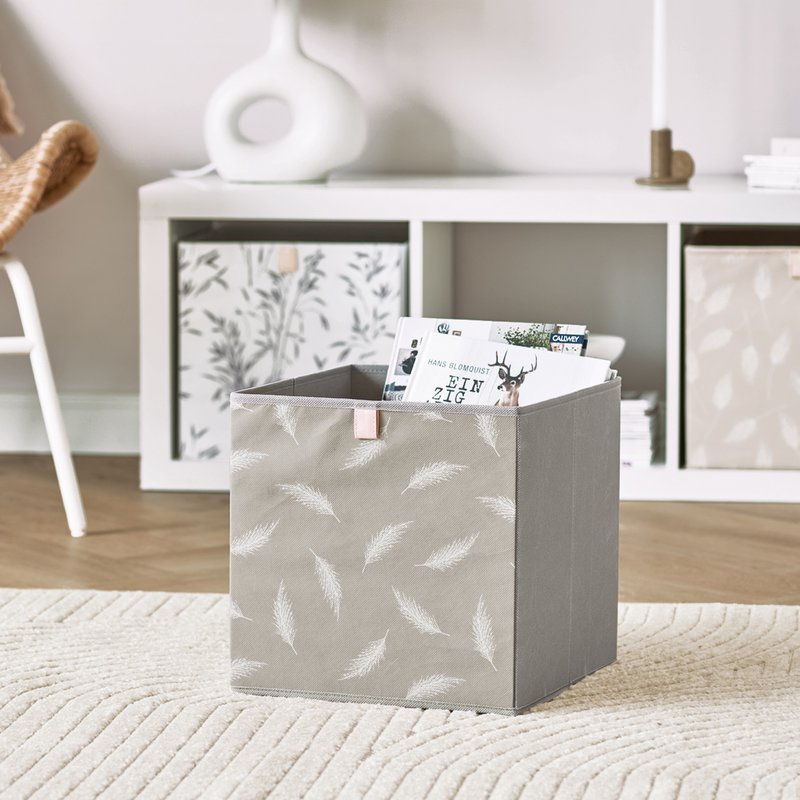 Storage box "Feather", fleece