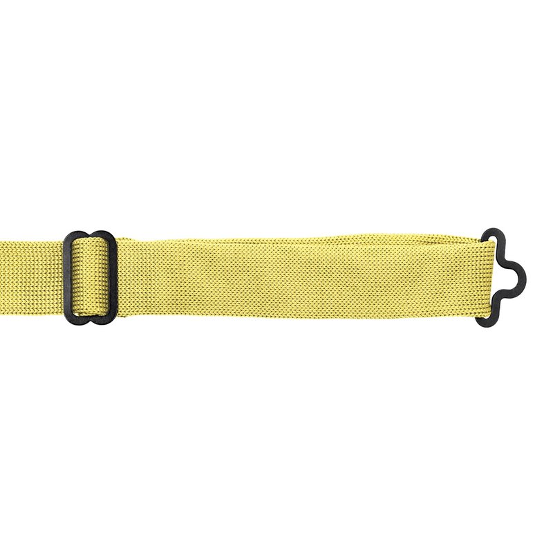 Mellow yellow knitted bow tie