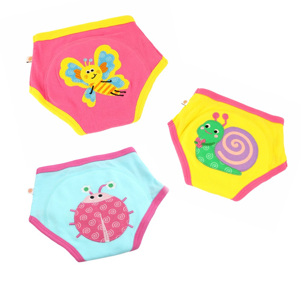 Zoocchini oefenbroekjes fille Créatures de jardin 2-3 ans