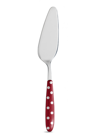 Cake server Red with dots 25 cm Isabelle Rose