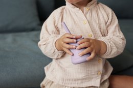 SILICONE RIETJE MIX LILA/GRIJS/GEEL