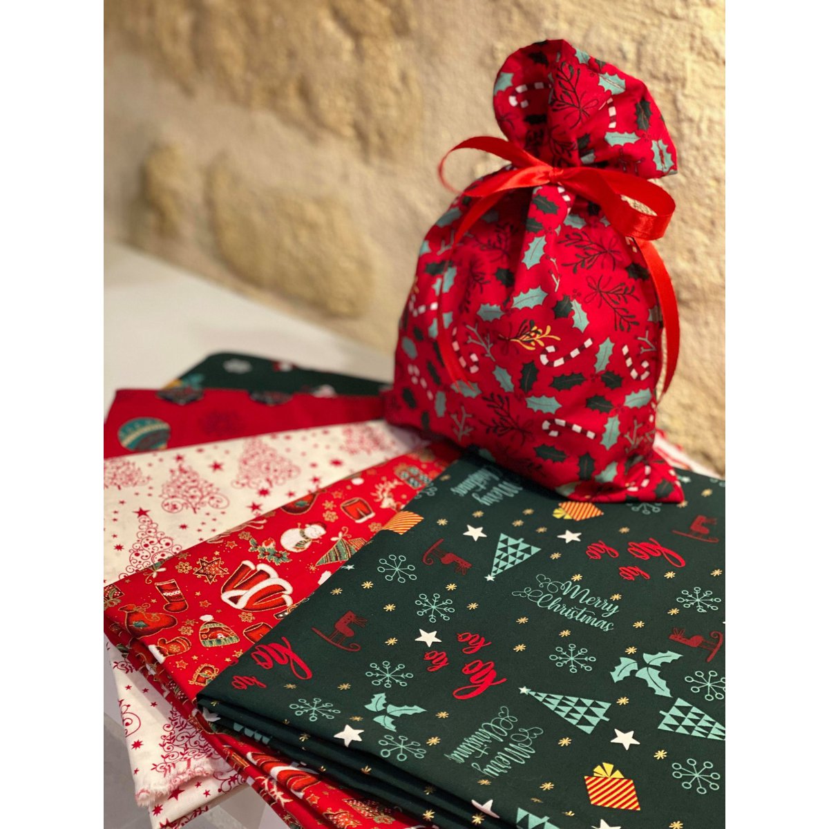 Umweltfreundliche Geschenkverpackung „Weihnachten“