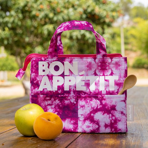 BON APPÉTIT LAVENDER ISOTHERMIC LUNCH BAG HF
