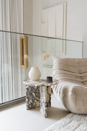 Exclusief hoogpolig wollen vloerkleed Stella 200x290 cm ecru