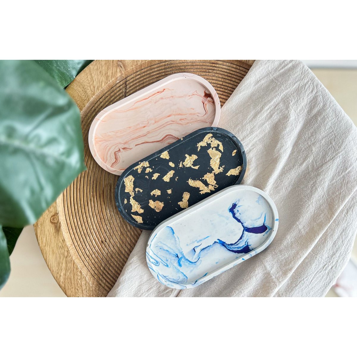 DIY-Paket Gießharzschale Grün