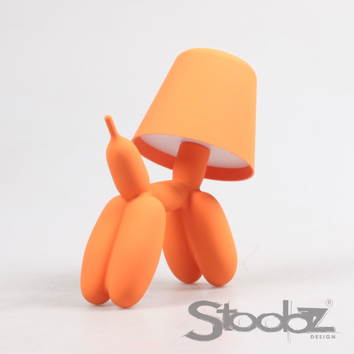 Balloon Dog LED Lampa stołowa 16x10x18 cm pomarańczowa