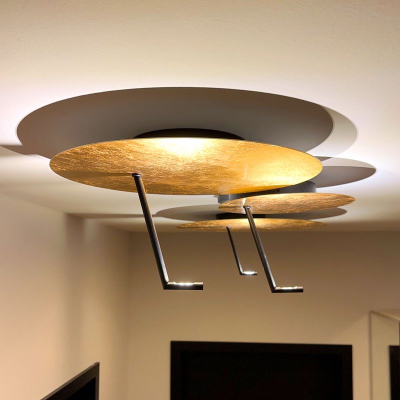 Lámpara LED de pared y techo Hook