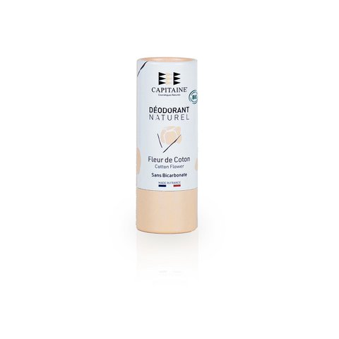 Organic solid deodorant - Bicarbonate Free - Cotton Flower - 60g