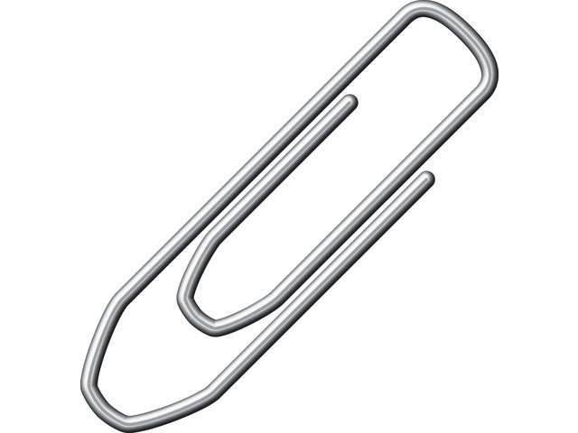 Paperclips Alco 26mm hoekig doos 100st.