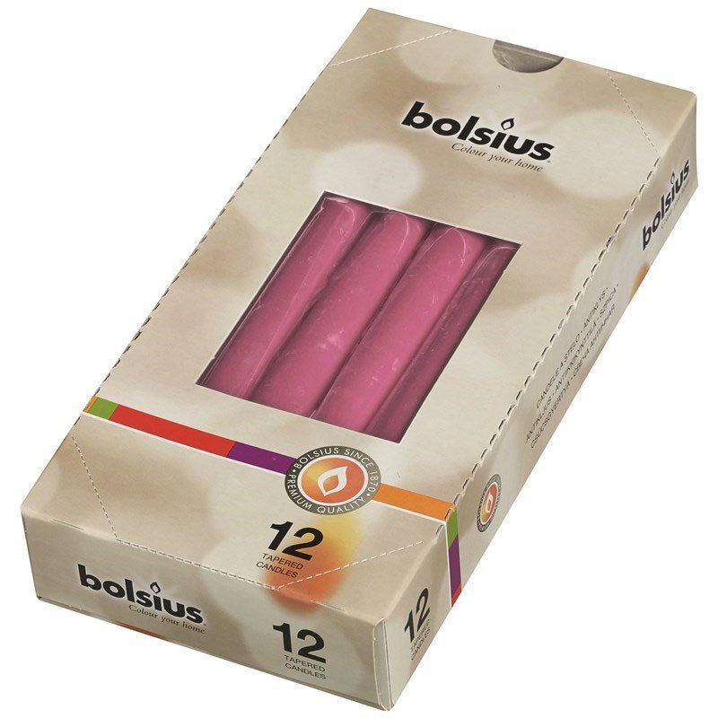 Bolsius Gothic Kerze 245/24 12Stk Fuchs