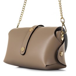 Florence Artegiani. Aurora Women's shoulder bag. Ruga genuine leather