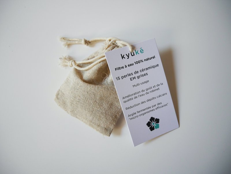 Sachet de 15 perles de céramique grises EM®