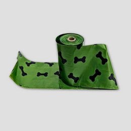 Canine excrement bags roller