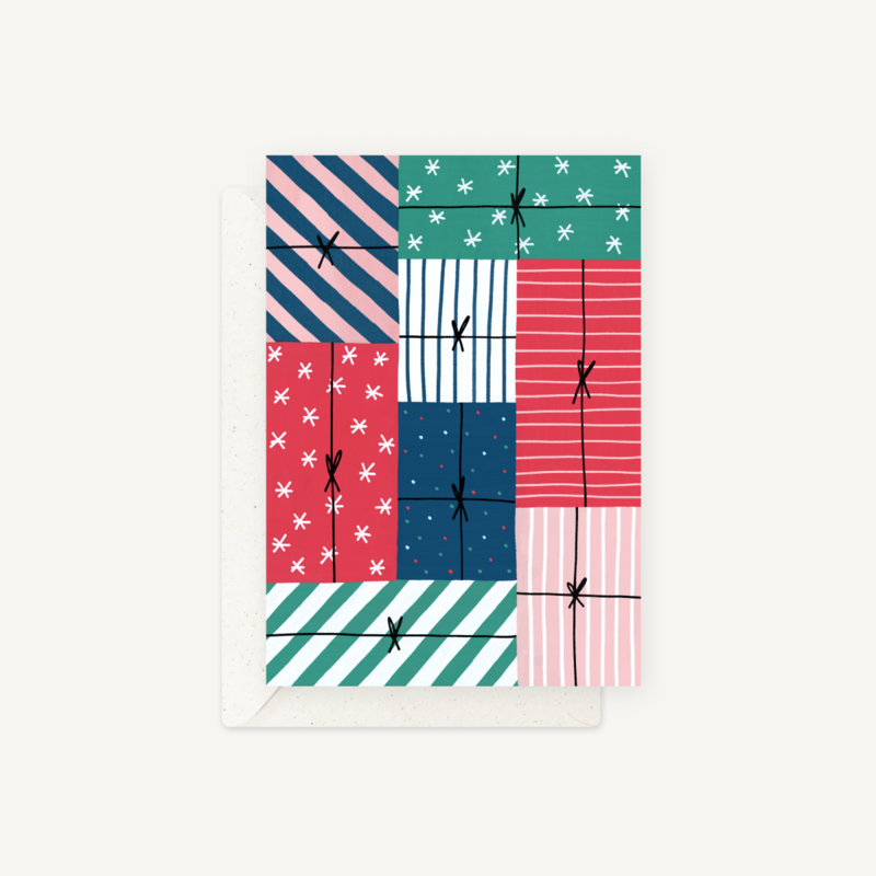 Eco Greeting Card — Christmas Presents