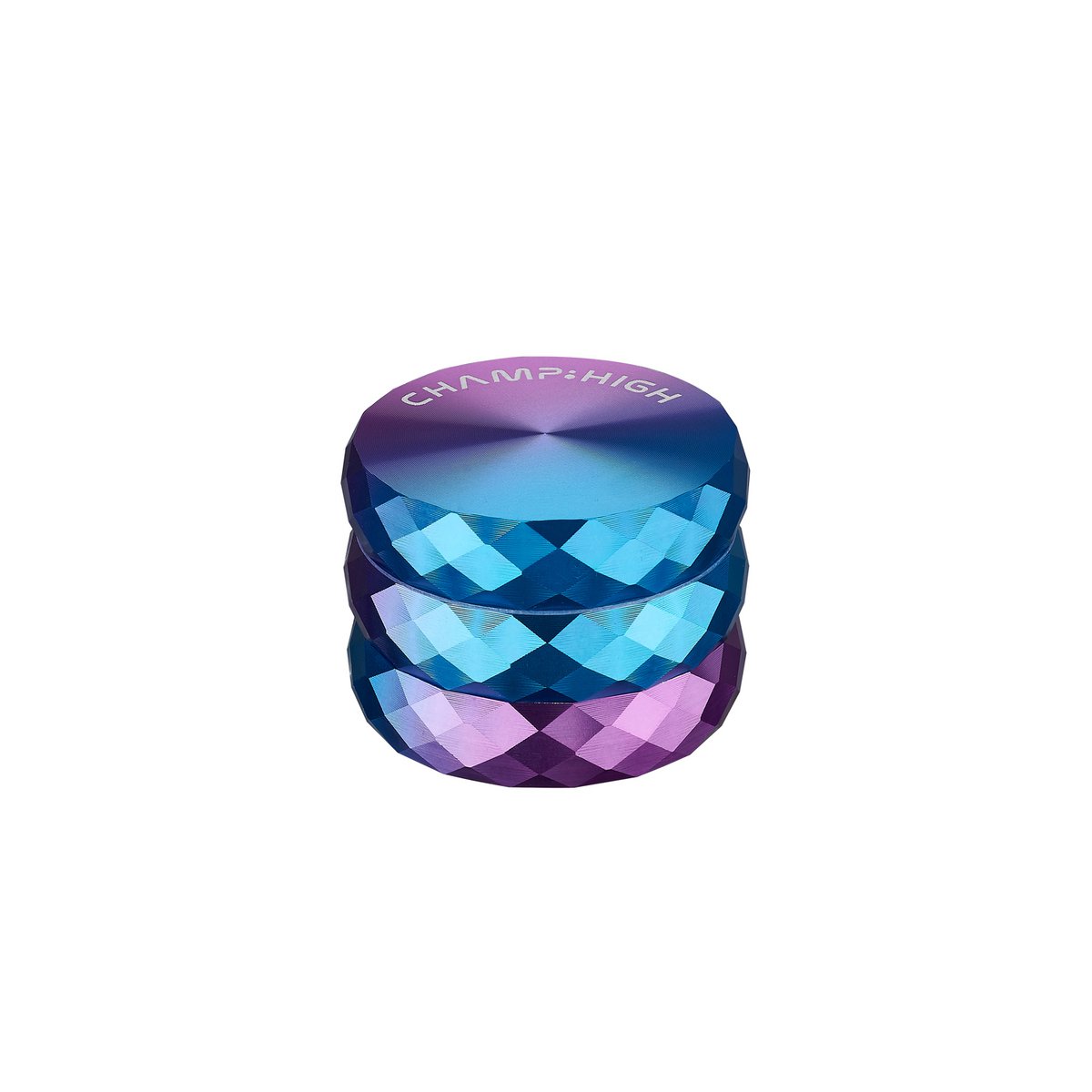 Présentoir 6 moulins à épices duo de couleurs - Effet diamants