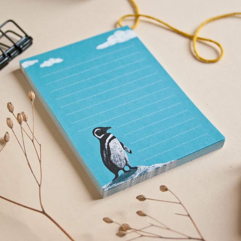 Bloc-notes A7 pingouin