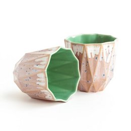 Small Poly Cup - Jade Aster