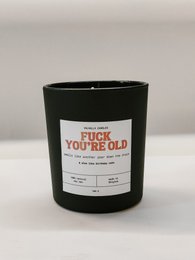 Świeca zapachowa 'Fuck you're old' | Tort Urodzinowy