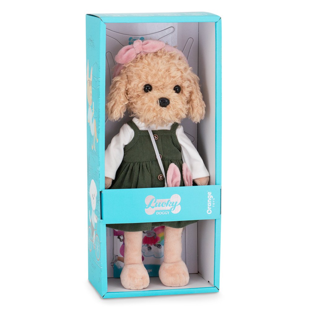 Knuffel, Lucky Doggy, Lucky Fendi: Paris Travel 38cm
