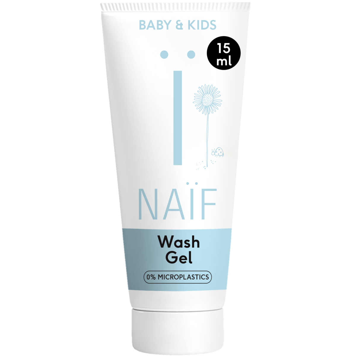 Naïf Reinigende Wasgel voor Baby & Kids 15ml