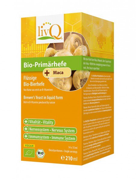 livQ Bio-Primær gær, gær, B-vitaminer