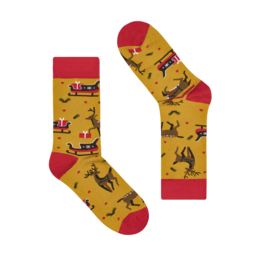 Jul rensdyr sokker