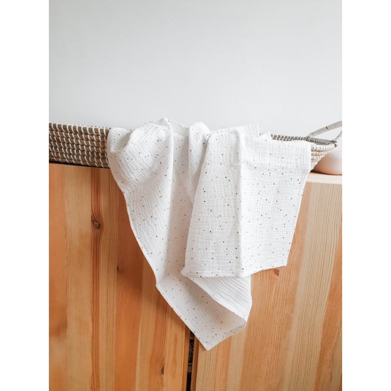 Swaddle Bomuld prik guld