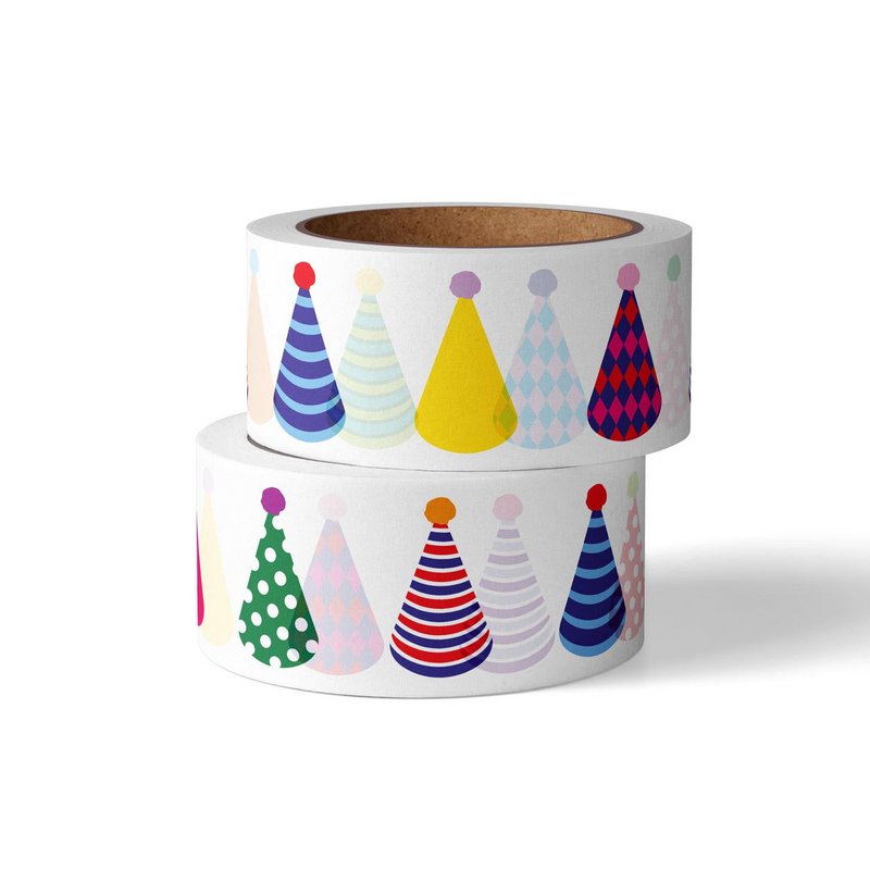 Washi tape Feesthoedjes