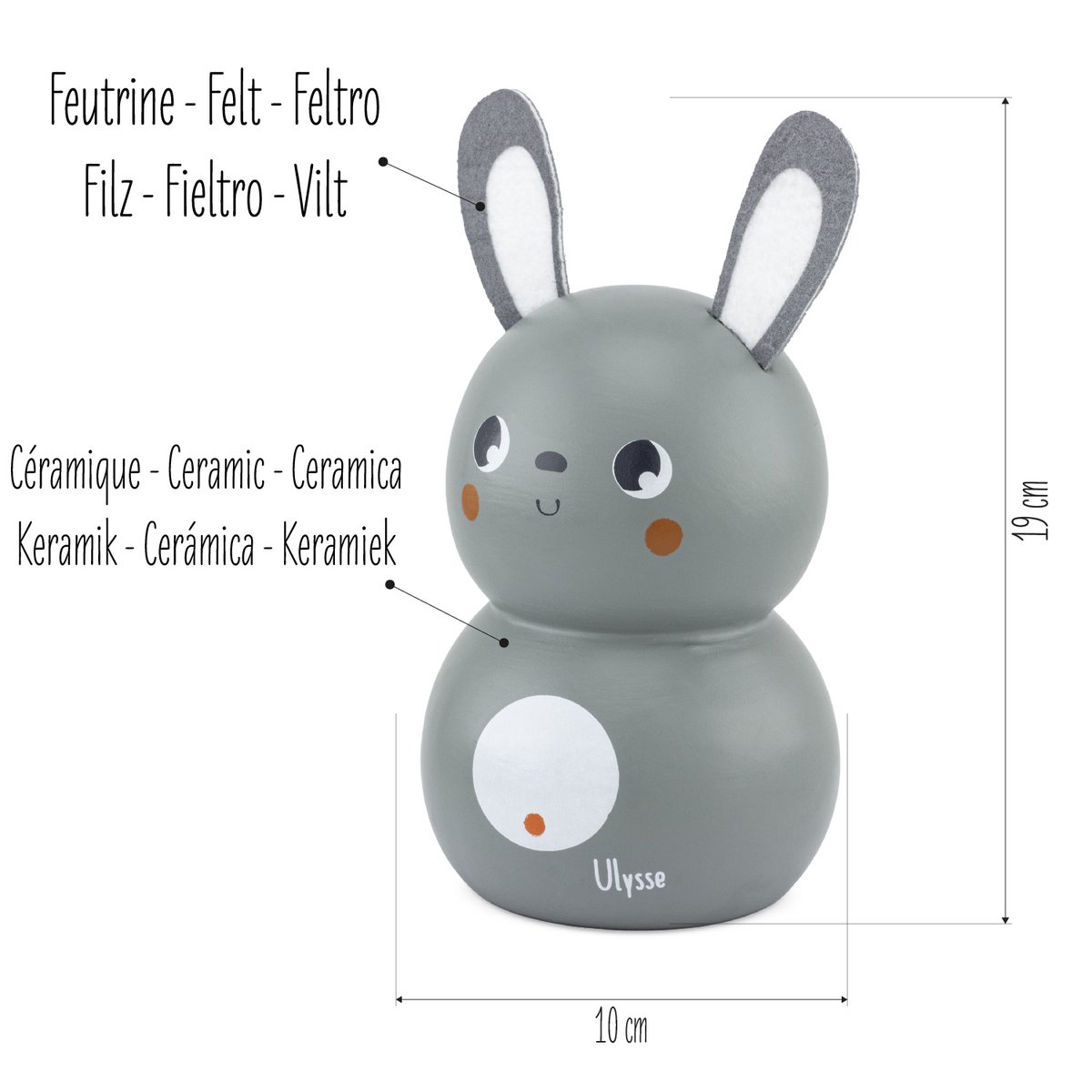 PIGGY BANK: RABBIT