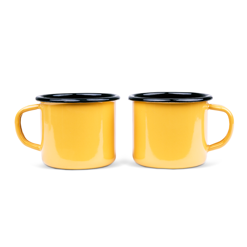 Tazza da caffè smaltata da 0,35l | Pianura B.
