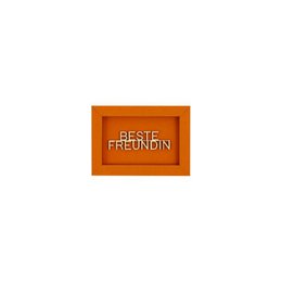 BFF - frame card wood lettering magnet