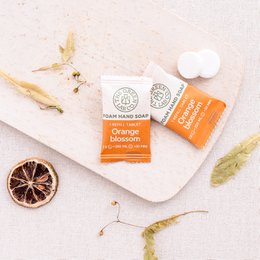 Set di ricarica di compresse di sapone per le mani - Fiori d'arancio e lavanda