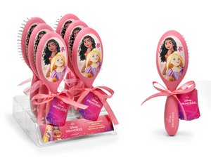 Disney Princess - Display with 6 Hair Brushes