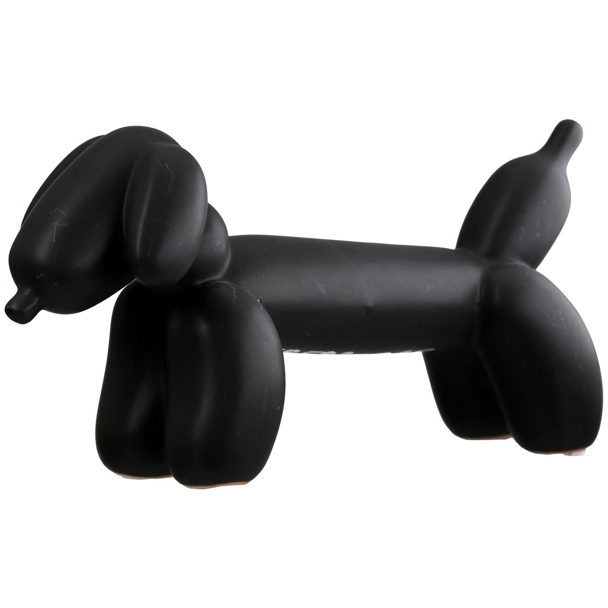 Figure Dackel Dachshund Ballon dog Black H. 10 cm, ve 2