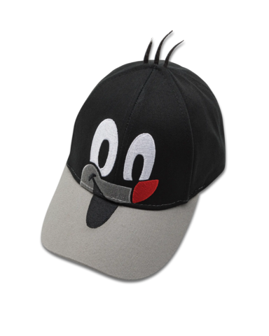 koaa – De Kleine Mol – Mascot Cap zwart/grijs
