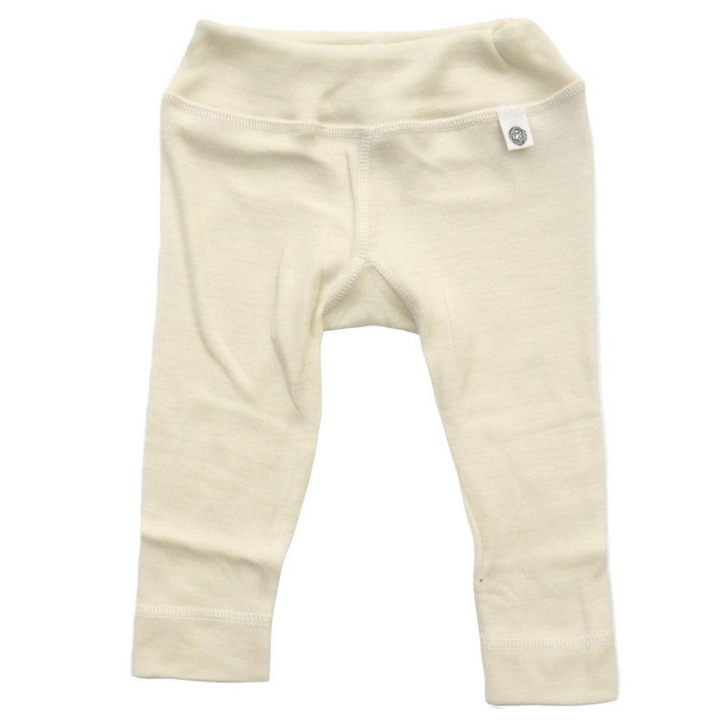 Uld baby bukser -Merino uld - Naturlig