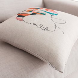 Kissenbezug 43x43cm GOFIS HOME Monifa 056