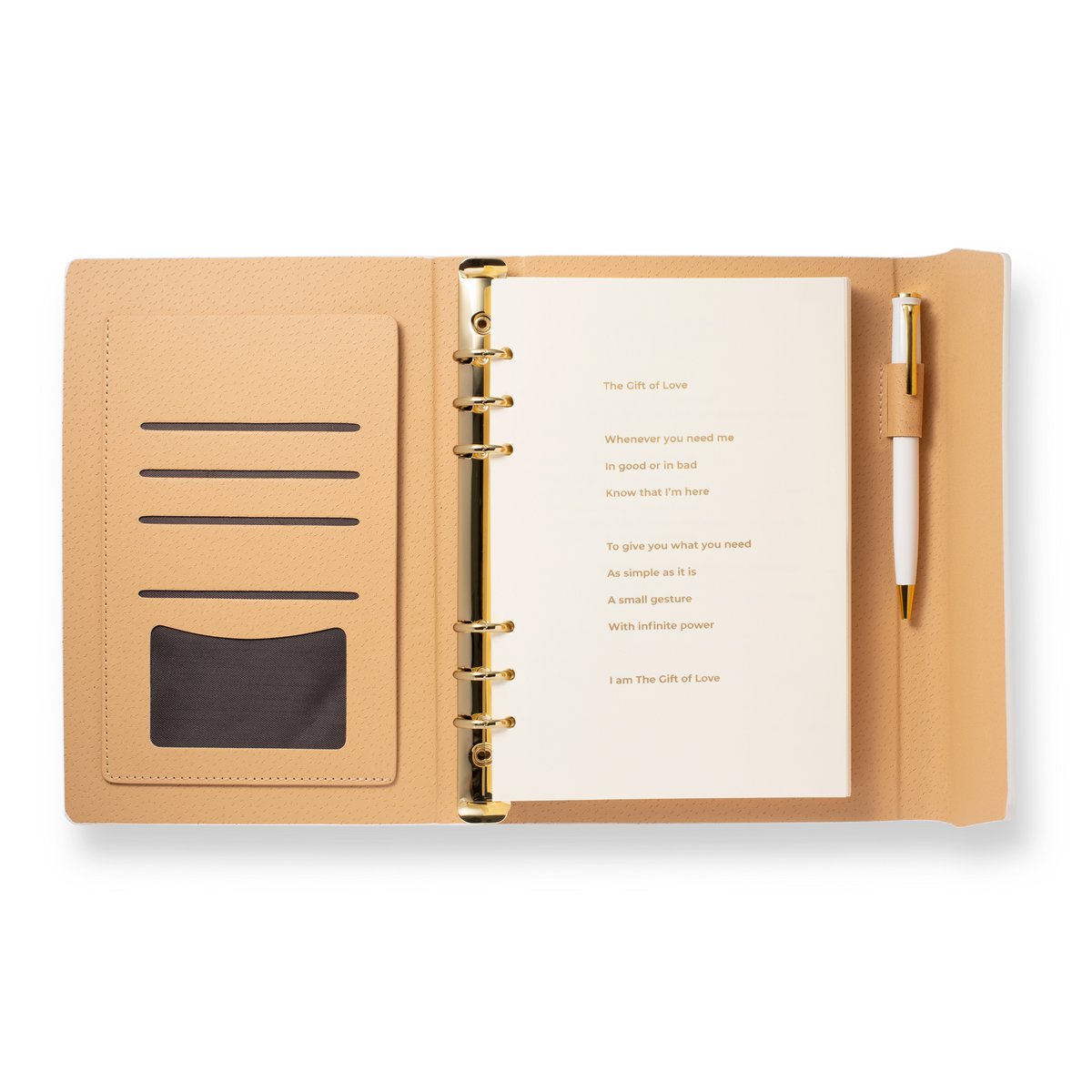 The Love Notebook White