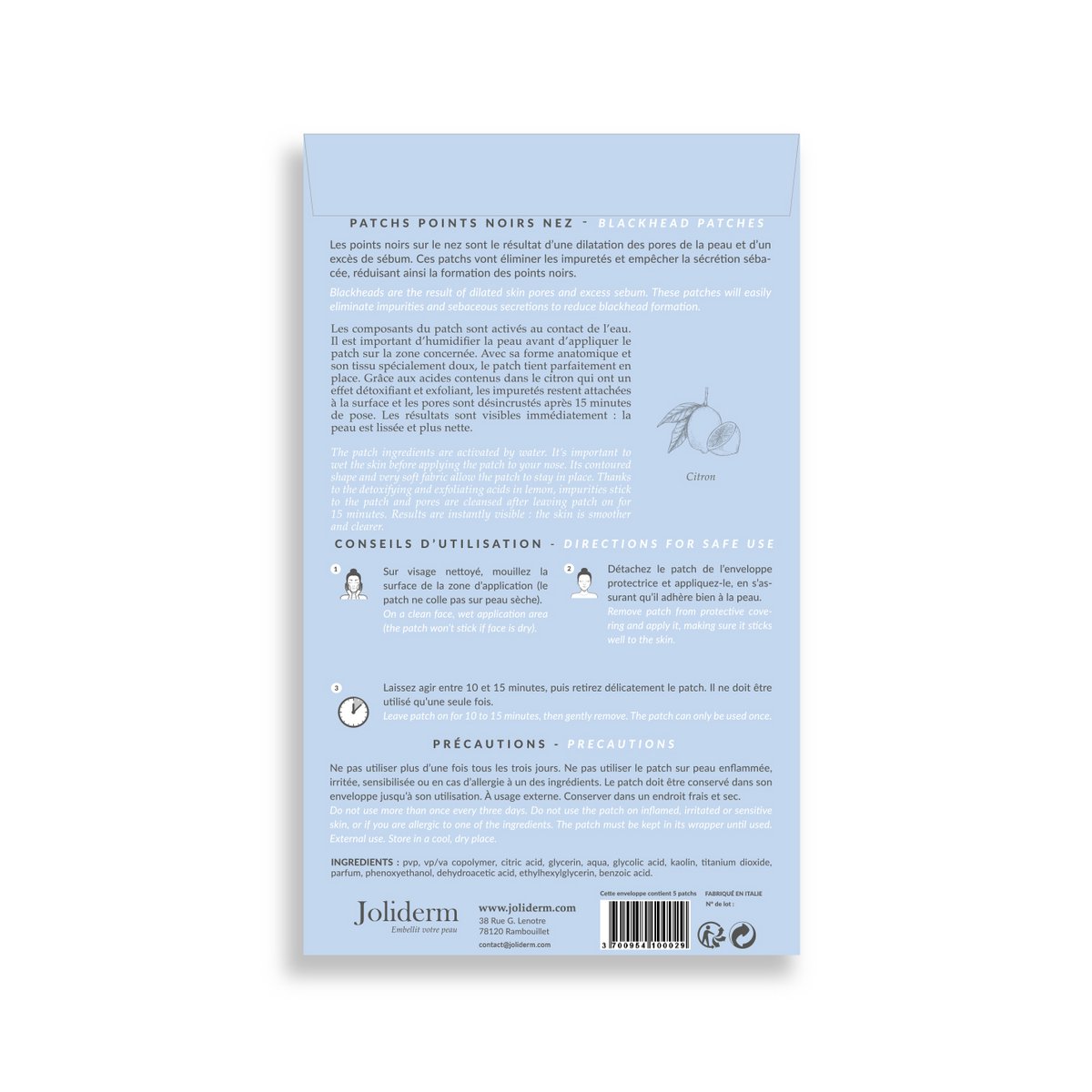 Neus mee-eter patches
