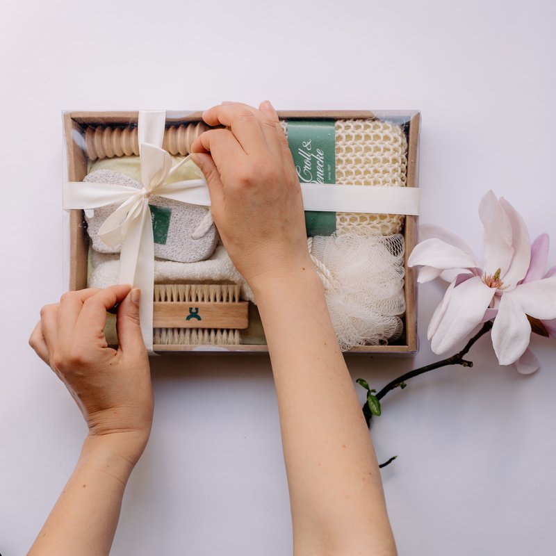 Spa beauty gift box