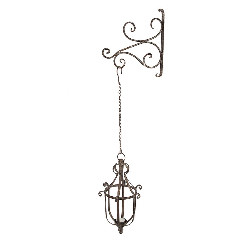 Gancho de pared - gris antiguo 28cm
