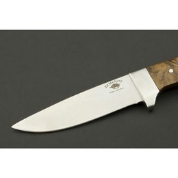 ED MAHONY Moose Master I, jagtkniv, lyst rodtræ