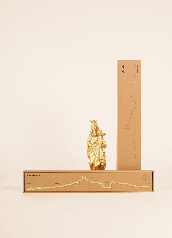 MARSEILLE SKYLINE - GYLDT